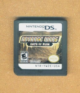 ADVANCE WARS DAYS OF RUIN ファミコンウォーズ DS　北米版　ソフトのみ　ニンテンドーDSソフト