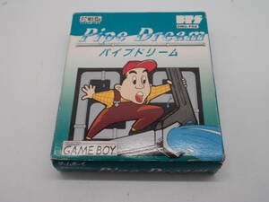 B0045 中古品 GB パイプドリーム ゲームボーイ 箱付き 取扱説明書付き Nintendo 任天堂 BPS ビー・ピー・エス DMG-PDA 動作確認済み