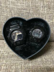 １円　G-SHOCK　カシオ　ラバーズコレクション　ペア　クリスマスプレゼント　LOV-12B-1JR　DW-6900　VOVERS　COLLECTION　２０１２年