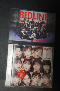 【美品】 [BD+CD]　 RED LINE/ライフ イズ ビューティフル！ 初回生産限定盤SP ポストカード付 / アンジュルム // Hello! Project