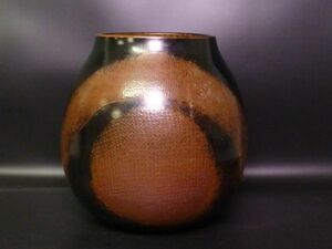 Stig Lindberg スティグ・リンドバーグ/スティグ・リンドベリ 壷 花瓶 直径30cm 西洋陶器 陶芸家 スウェーデン