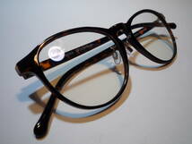 39992 MUJI/無印良品 ボストン型 眼鏡 UV400 クリアレンズ サングラス ブルーカットレンズ_画像7