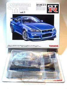 39908 TAKARA/タカラ STRUCTURE MODEL 日産 スカイライン GT-R KPGC10 ハコスカ 1/64