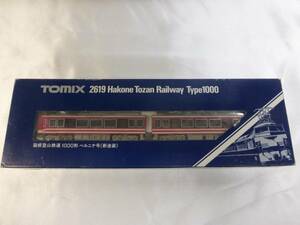 新品同様　TOMIX 2619 箱根登山鉄道1000形　ベルニナ号　(新塗装）