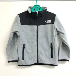 □THE NORTH FACE フリースジャケット 110 灰 ノースフェイス キッズ ZI Mountain Versa Micro Jacket NAJ72040 複数落札同梱OK B231225-5の画像1