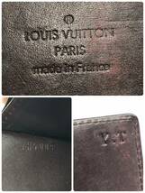 □LOUIS VUITTON 長財布 ルイヴィトン ポルトフォイユサラ モノグラムヴェルニ アマラント エナメルレザー M93524 複数落札同梱OK 231218-3_画像9