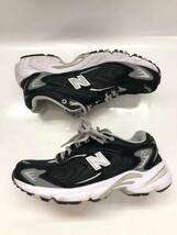 □NEW BALANCE スニーカー 25.5㎝ 黒×灰 ニューバランス メンズ レディース ML725R 複数落札同梱OK B231225-4_画像2