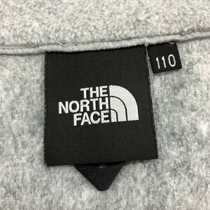 □THE NORTH FACE フリースジャケット 110 灰 ノースフェイス キッズ ZI Mountain Versa Micro Jacket NAJ72040 複数落札同梱OK B231225-5の画像3