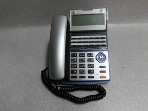 Ω ZQ1 079♪ 保証有 16年製 綺麗 saxa サクサ プラティア TD710(K) 18ボタン電話機 動作済み 同梱可