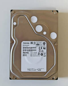 東芝　3.5インチHDD　 MD04ACA400 4TB 7200rpm 高速モデル