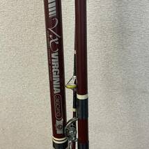 美品 DAIWA ダイワ OLYMPIC オリムピック 釣り竿 TF-X 802MRS-V VXバージニア 360FG 等 釣り 竿 5本 まとめ 海 ハード ソフト ケース付き_画像6