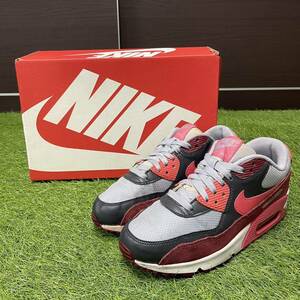 NIKE AIR MAX ナイキ エアマックス スニーカー 24.5cm ストリート レッド 人気靴 激カワ