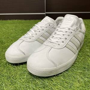 adidas アディダス ガッツレー ガゼル レザースニーカー 24.5㎝ ホワイト アメカジ 人気靴 定番モデル　激カワ