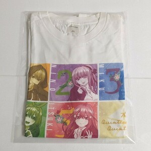 五等分の花嫁×ドン・キホーテ グラフィックTシャツ ホワイト フリーサイズ