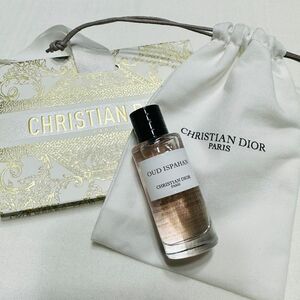 Christian Dior ディオール 香水 ウードイスパハン 7.5ml オードゥパルファン 巾着 ミニショッパー 新品未使用