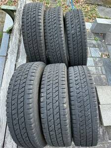 205/75R16 113/111L 6本セット　ブリヂストン ブリザック　BLIZZAK W979　冬タイヤ　スタッドレス　ダイナエルフキャンター　2022,21年製