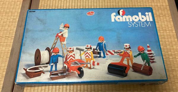 プレイモービル 3403 famobil playmobil 工事現場　プレモ 廃盤　PLAYMOBIL 7 KLICKY 