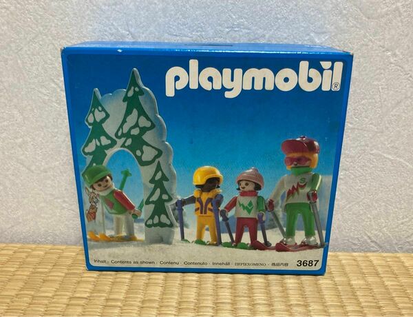 プレイモービル 3687 playmobil スキー教室　未開封品　プレモ 廃盤　PLAYMOBIL