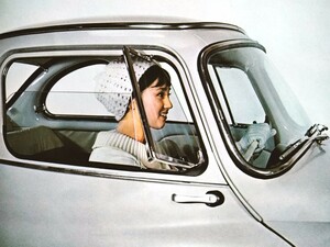 スバル 360 スーパーデラックス 1960年代 当時物カタログ！☆ SUBARU 360 DELUXE 富士重工 伊藤忠自動車 旧車カタログ 軽四 サブロク 資料