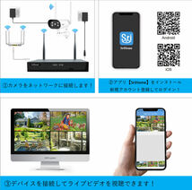 送料無料●迅速配送・防犯カメラセット8台カメラ 屋外 IP66防水 監視カメラ 遠隔監視&動体検知 暗視撮影 多彩な録画モード 正規品SriHome_画像10