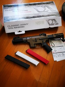 classic army CA-048 NEMESIS PCC ARP9 系列　フルメタルフレーム　内部調整　モーター交換済み　マガジン3本付　サバゲ向き　軽量 PDW