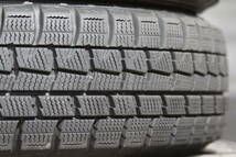 小L条件付送料無料 美品 バリ山 ダンロップ 冬タイヤ 165/65R14×4.5J +43 4H PCD100 4本セット ソリオデリカD2ミラージュハスラーキャスト_画像9