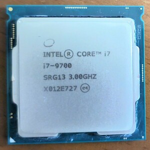 第9世代 Intel Core i7 9700　Coffee Lake-S Refresh 3.00GHz LGA1151