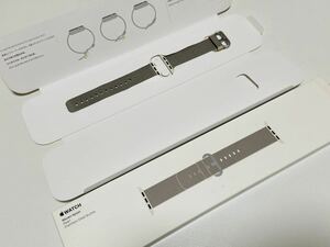 Apple Watch 38mm 40mm 41mm 純正品 パール ウーブンナイロン バンド ベルト アップルウォッチ