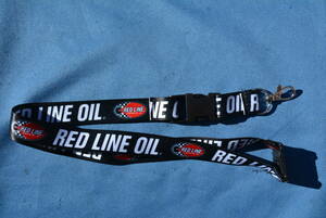 RED LINE OIL / レッドラインオイル　オリジナル　ネック・ストラップ　未使用品