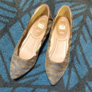 ing パンプス アニマル柄