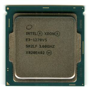 Intel　Xeon　E3-1270V5　 SR2LF　中古 　　　　　04162