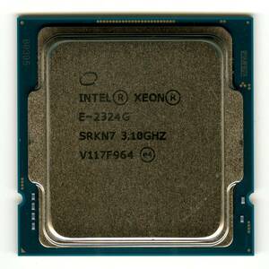 Intel　Xeon　E-2324G　SRKN7　中古
