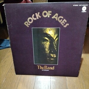 ロック名盤　The Band Rock of Ages 国内盤レコード　2枚組　解説冊子付き　ザ バンド