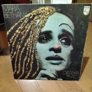 ブラジル音楽　輸入盤中古レコード　Maria Bethania Drama Luz Da Noite レア LP PHILIPS