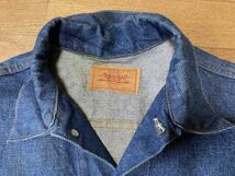 Levis リーバイス・美品 70s80s USA製 70505-0217 Size 40 デニムJKT 米国 コーンミルズ 4th Gジャン 527 濃目 状態良 縦落ち アメリカ古着_画像3