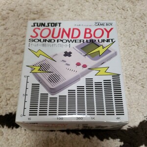 未使用　ゲームボーイ　サウンドボーイ　GB SOUND BOY