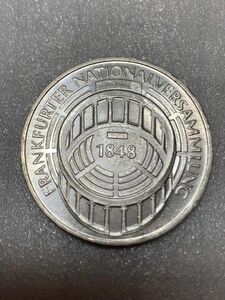ドイツ　5マルク(フランクフルト国民会議125周年) 銀貨　1973年