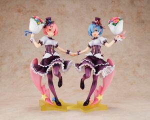 【新品未開封】【限定版】 『Re:ゼロから始める異世界生活』 ラム＆レム 生誕祭Ver. コンプリートセット 1/7スケールフィギュア