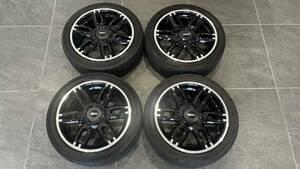 MINI ミニ　純正　パッケージ　ツイン・スポークR128　ホイール　7J×17　4H PCD100ET48　タイヤ　DUNLOP　DIREZZA DZ102 215/45R17 R1年製