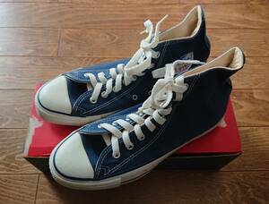 CONVERSE/Made in USA/Dead stock/NAVY/US7/JPN25.5cm/コンバース/アメリカ製/デッドストック/ネイビー/未使用/送料無料