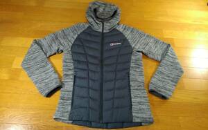 berghaus bar g house DUNE LINE/HYBRID FL JACKET fleece SIZE:S(ASIA M) gray postage 1000 jpy ~