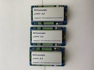 DCC ポイントデコーダー　DCCconcepts製Cobalt-SS　3個