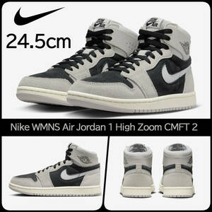 [ бесплатная доставка ][ новый товар ]24.5cm NIKE WMNS Air Jordan 1 High Zoom CMFT2 Nike воздушный Jordan 1 высокий zoom комфорт 2