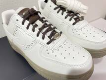 【送料無料】【新品】23cm Nike WMNS AirForce1'07 Sail and White ナイキ ウィメンズ エアフォース1'07 セイル アンド ホワイト_画像5