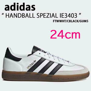 【送料無料】【新品】24cm　adidas HANDBALL SPEZIAL　アディダス　ハンドボール スペツィアル　ホワイト　