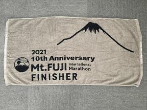 [ новый товар не использовался ] 2021 гора Фудзи Inter National virtual марафон банное полотенце 