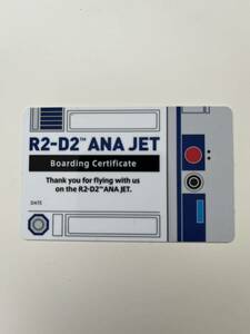 全日空 スター・ウォーズコラボ記念カード R2-D2 ANA JET