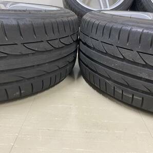 ポルシェ 911 カレラ 991純正ホイール 19 in 8.5J 11J 5H PCD130 ブリヂストン ポテンザ 235/40R19 285/35R19の画像8