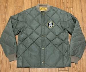 80's Eddie Bauer ライナージャケット　カーキ　USA製　キルティングジャケット オールパーパス　スカイライナー　カラコラム