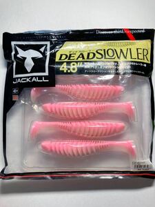 JACKALL ジャッカル DEAD SLOWLER デッドスローラー 4.8インチ 4本 検)アンモナイトシャッド フルスイング スイングインパクト